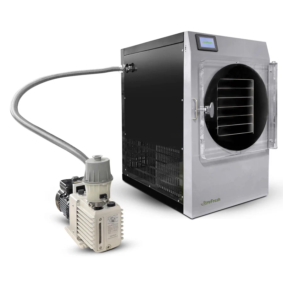 Stay Fresh Mega Freeze Dryer with vacuum pump used for freeze drying food preservation